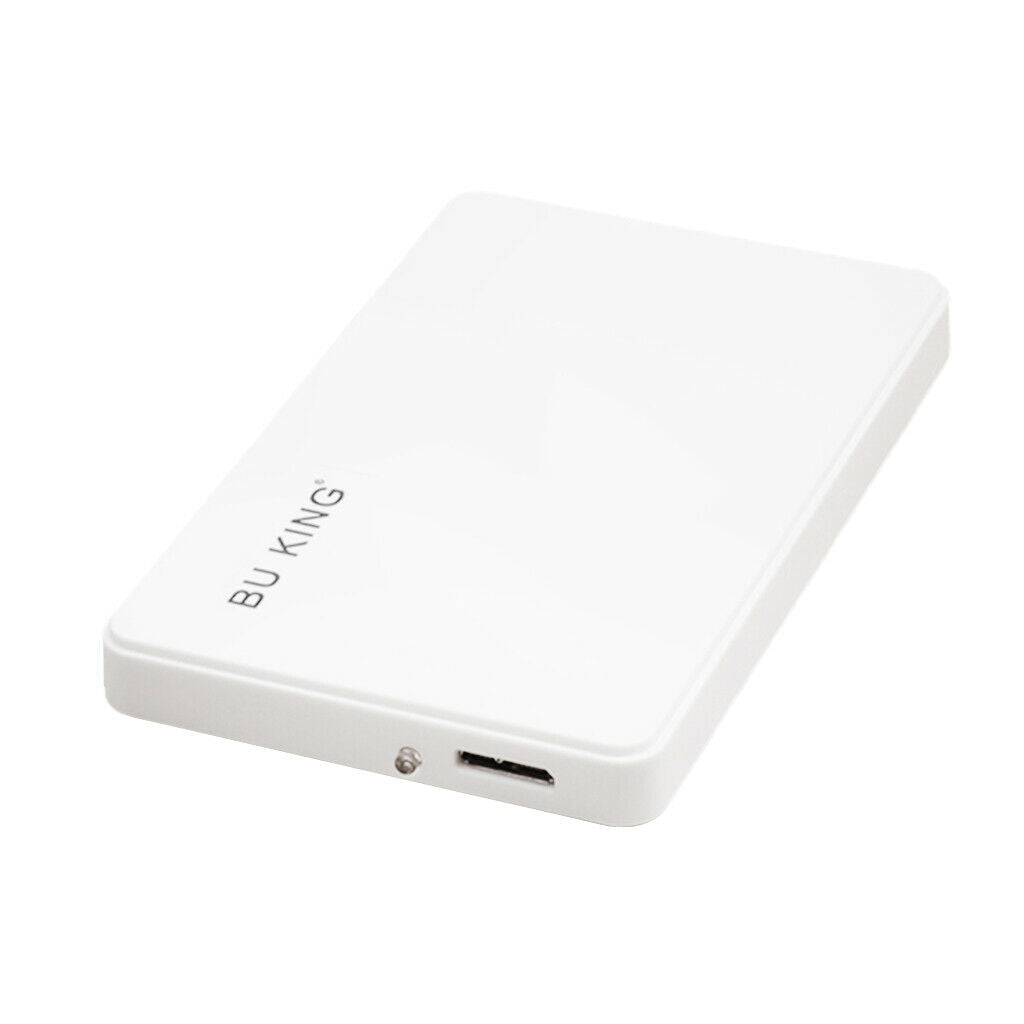2.5 in 500GB 5400 RPM External Micro USB Hard Drive Disk HDD / SSD Enclosure