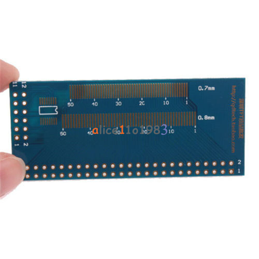 Multiple 0.5/0.7/0.8/1.0mm Pitch TFT LCM LCD Adapter Board FPC module SMD DIP