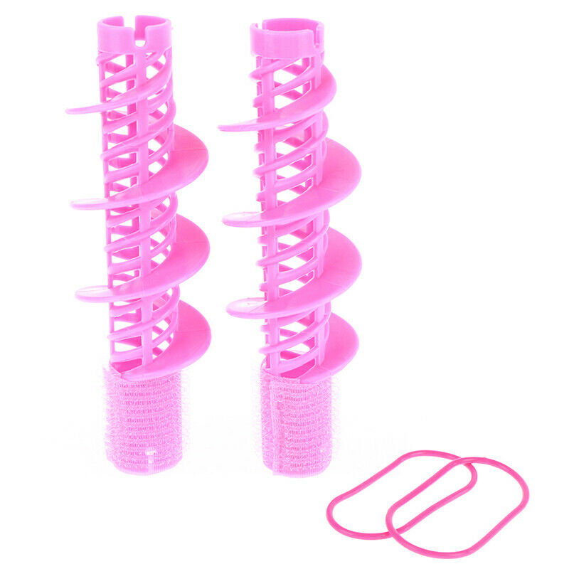 2pcs Big Wave Curls Rollers Hair Styling Tools Hair Curlers Magical Rolle.l8
