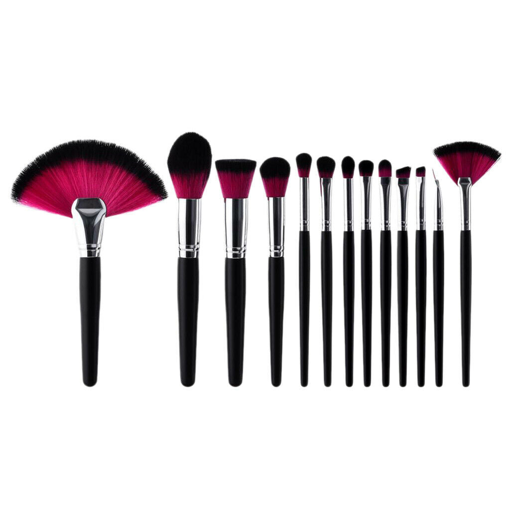 13Pcs Kabuki Brushes Eye Shadow Liner Blush Lip Makeup Brush Foundation Set