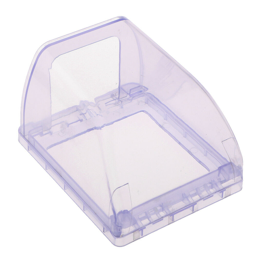 Switch Socket Panel Waterproof Box / splash box / Switch Cover Blue