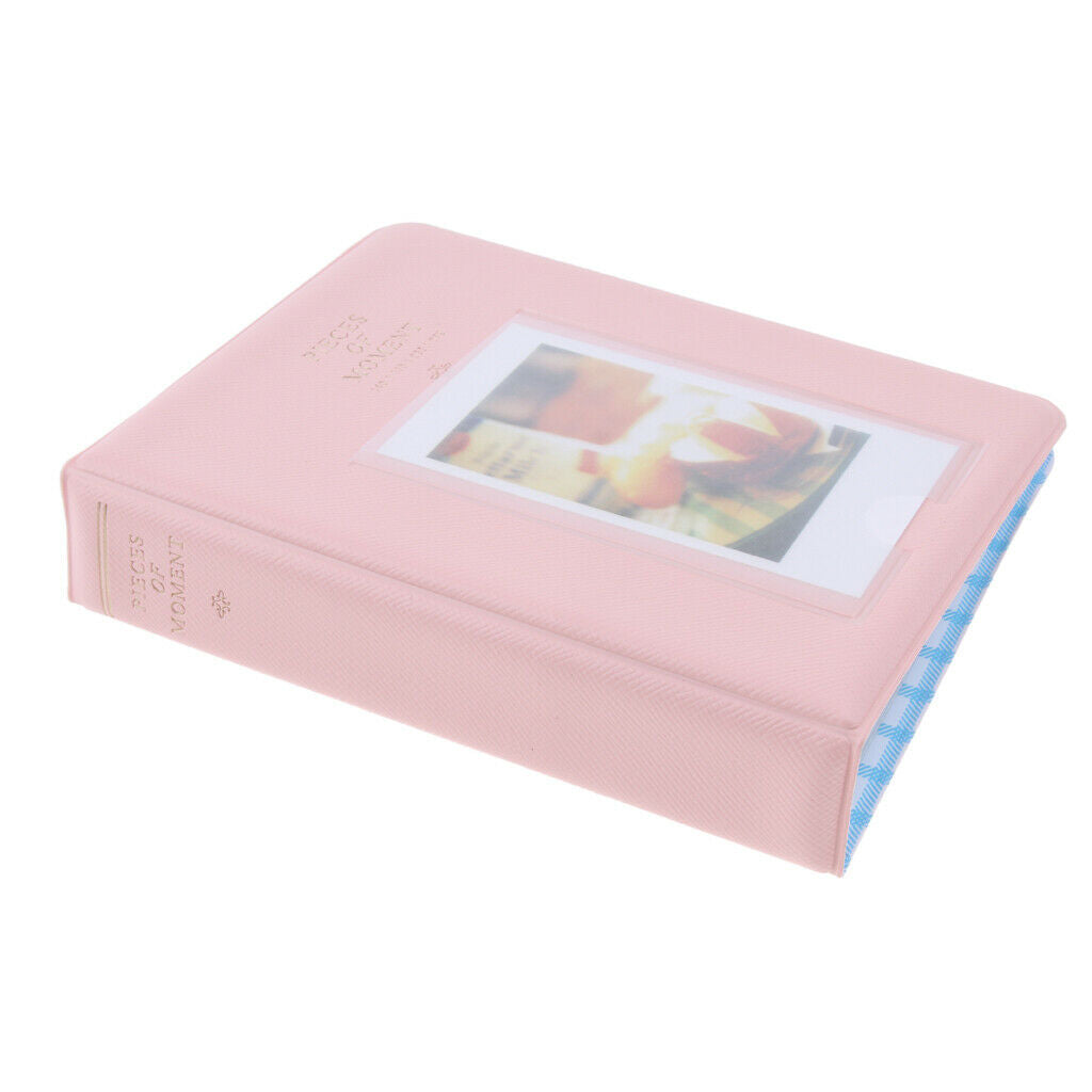 64 Pocket Album Photo Book for Mini 8 7s 25 50s 90 Pink 3