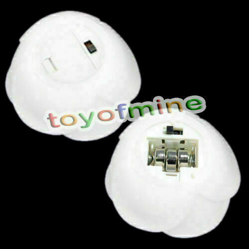 1pcs- Color Changing Rose Night Light LED PVC Lamp Home/Party Decor Fameless