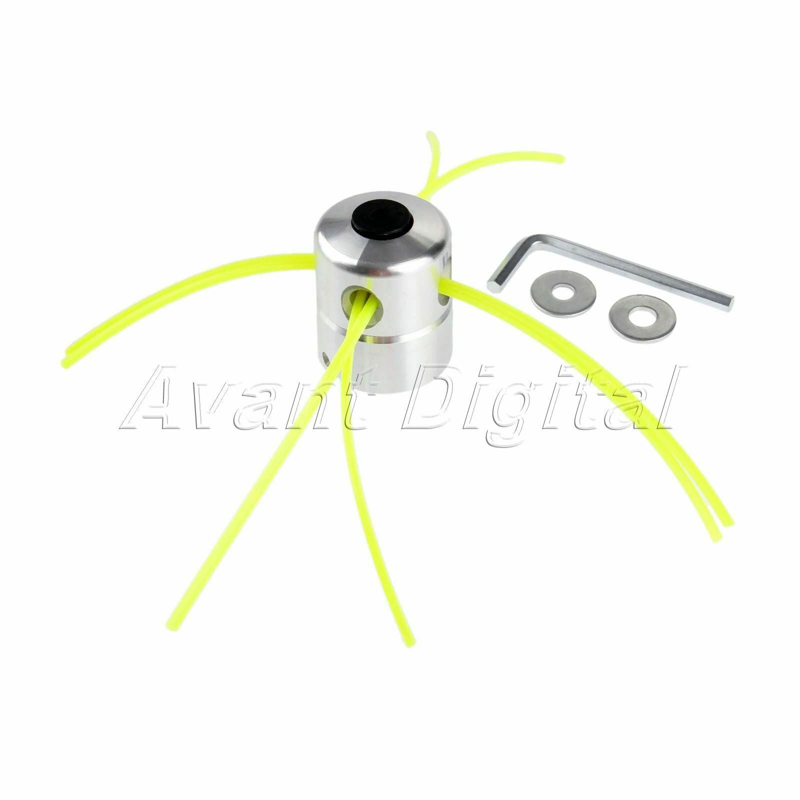 Trimmer Head Aluminum Grass Cut Line Strimmer Parts for Brushcutter Lawn Mower