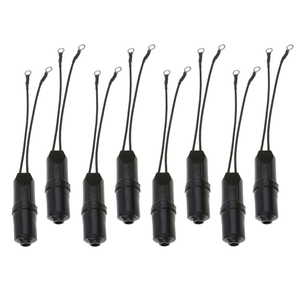 8Pcs Outdoor TV Antenna 300 To 75 Ohm Coaxial Cable Matching Trans-former