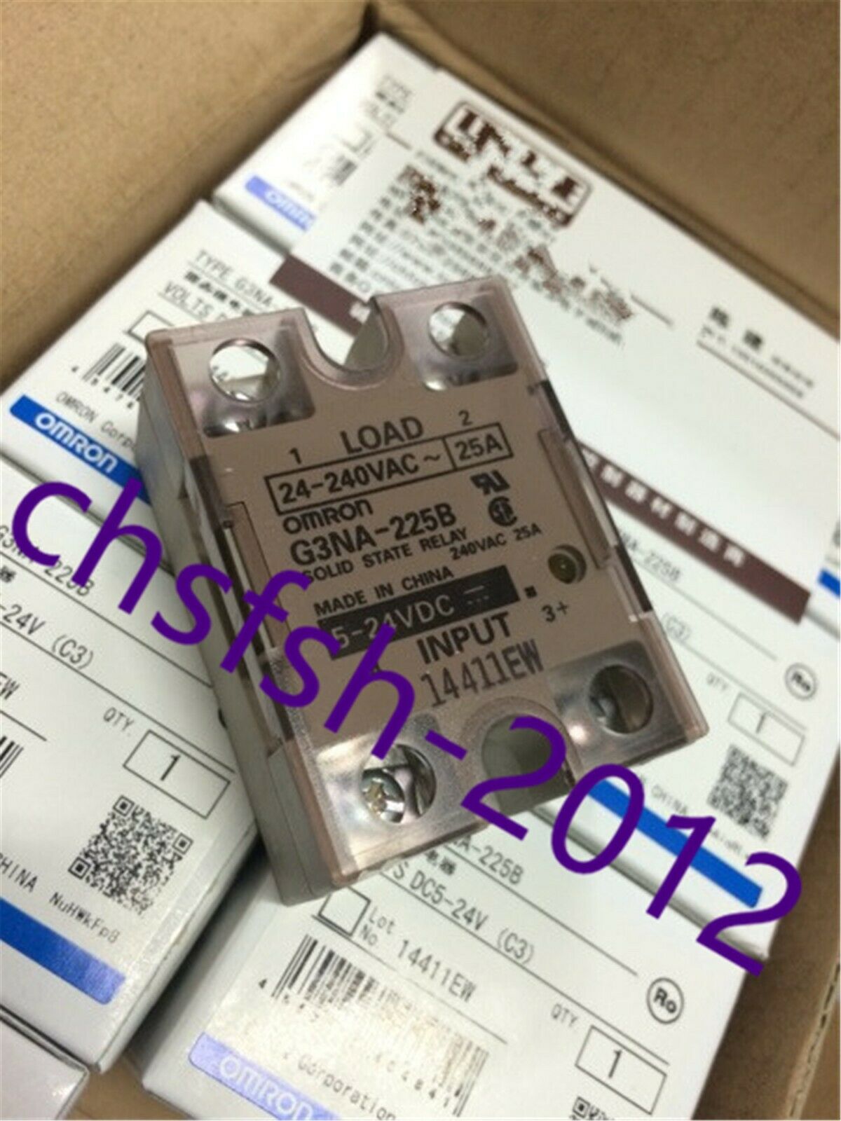 1 pcs New IN Box OMRON G3NA-225B solid state relay