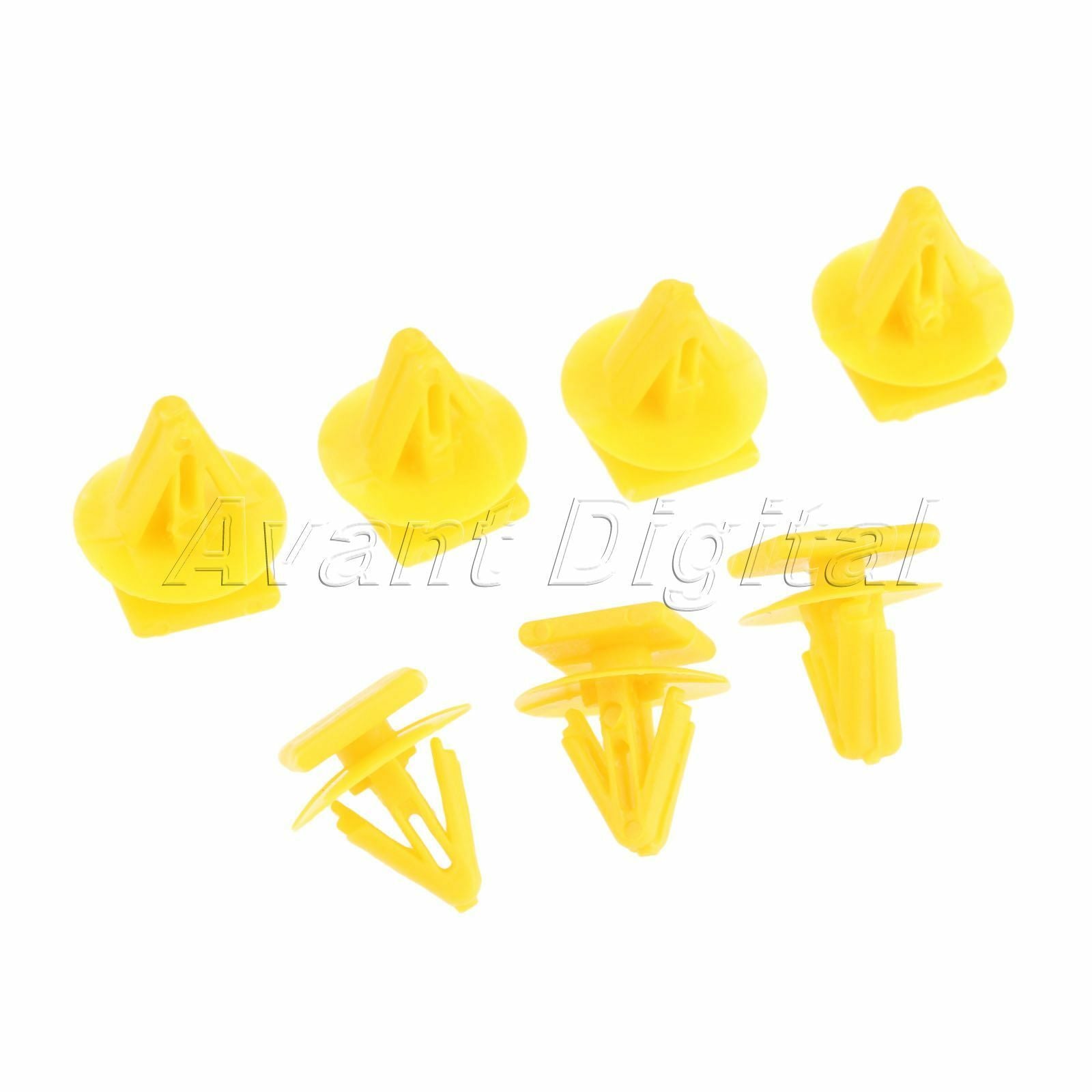 50PC D178 Car Door Plank Fastener Plastic Fixed Clamp Interior Trim Panel Clip