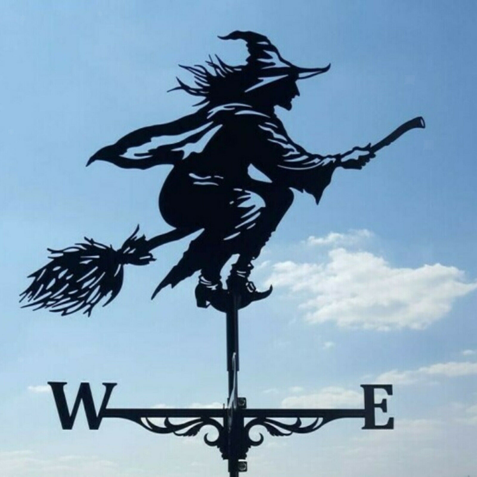 Stainless Weather Vane Ornament Farm Scene Outdoor Roof Decor Ornament