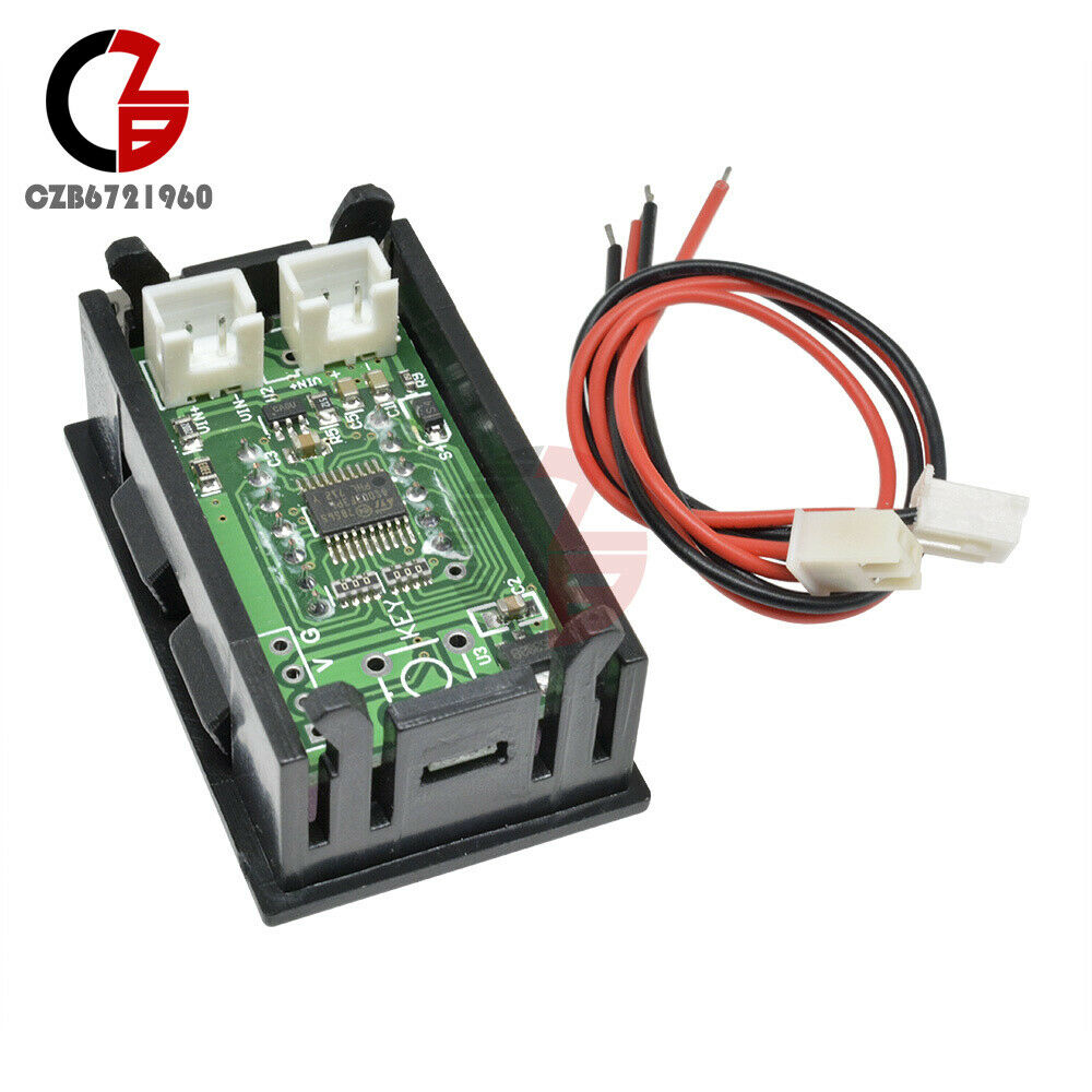 Yellow 5 Digit DC 0-4.3000-33.000V Precision Digital Volt meter Voltage Panel