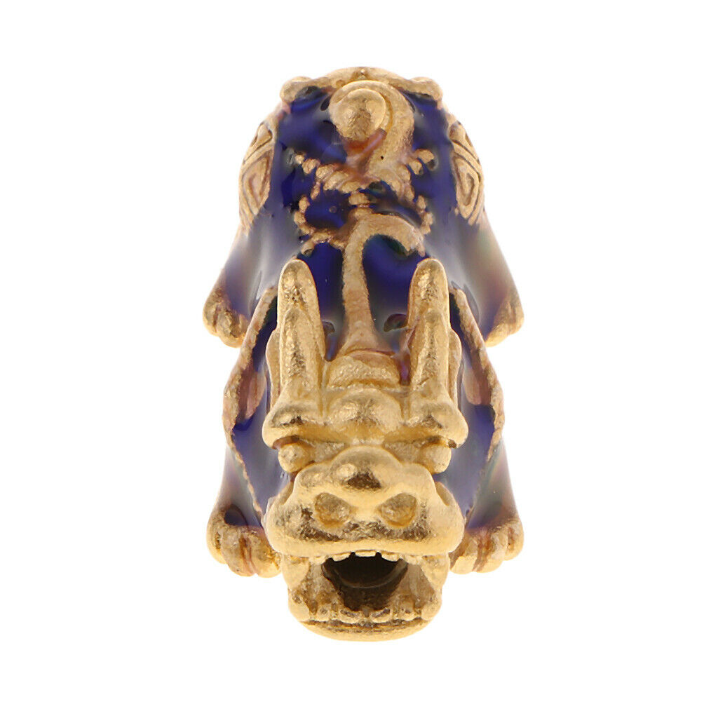 1x Colored Copper Pi Xiu Beads Charms For DIY Jewelry Bracelet,