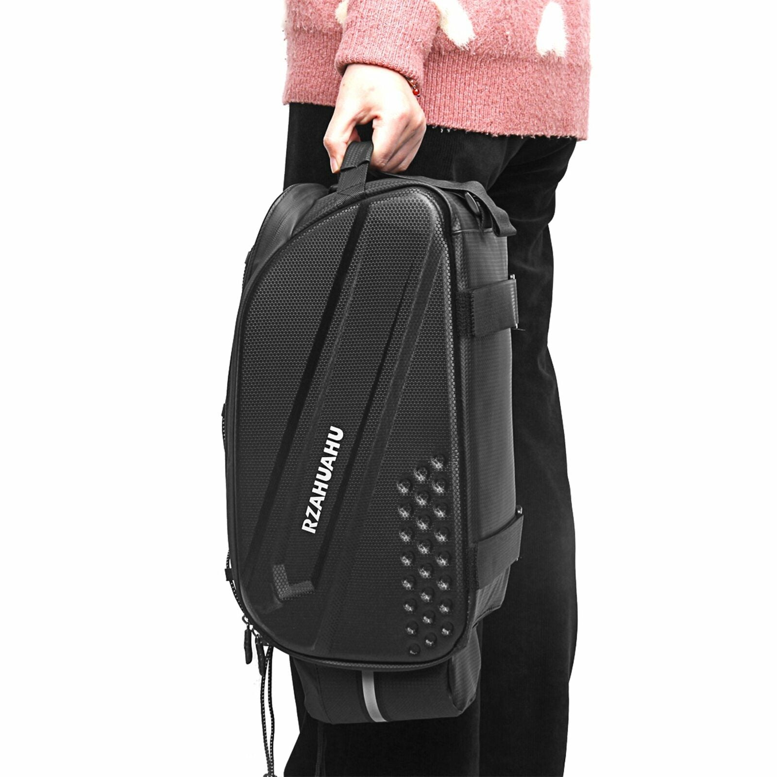 10L Bicycle Rear Seat Bag Waterproof Cycling Rack Trunk Shoulder Bag Handbag SUK