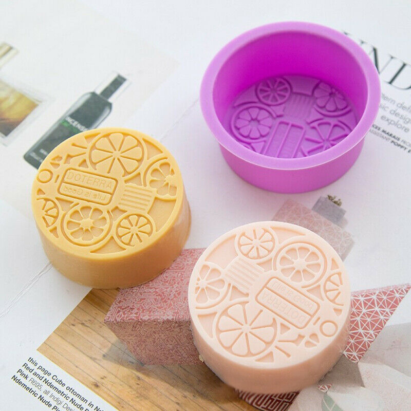 1PC orange shaped Soap Molds cupcake Baking Pan Molds Making Supplies