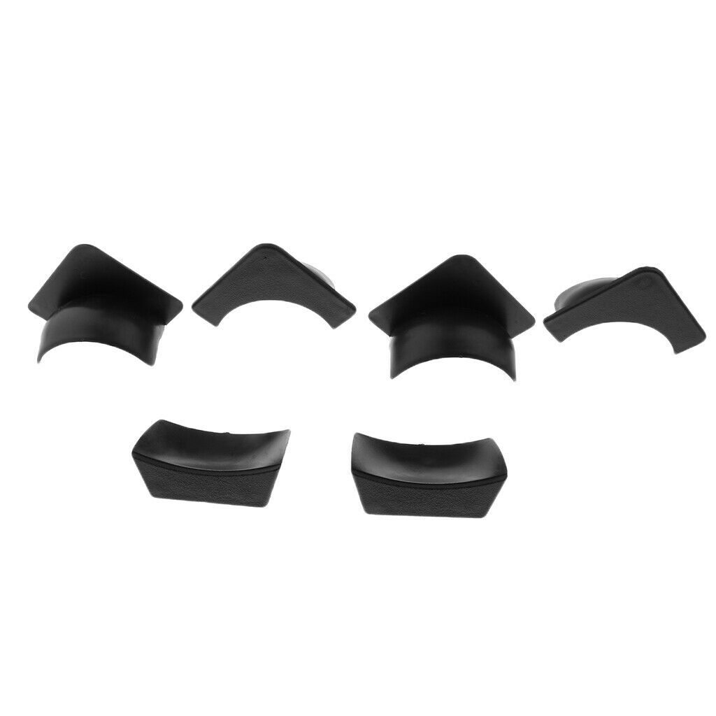 Replacement Pool Table Plastic Pocket Liners - Set of 6 - 4 Corner & 2 Side