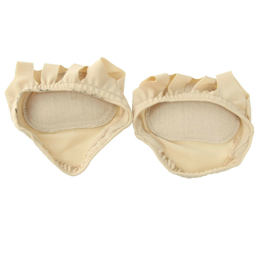 1 Pair Forefoot Metatarsal Pain Relief Cushion Ball of Foot Pads Nude