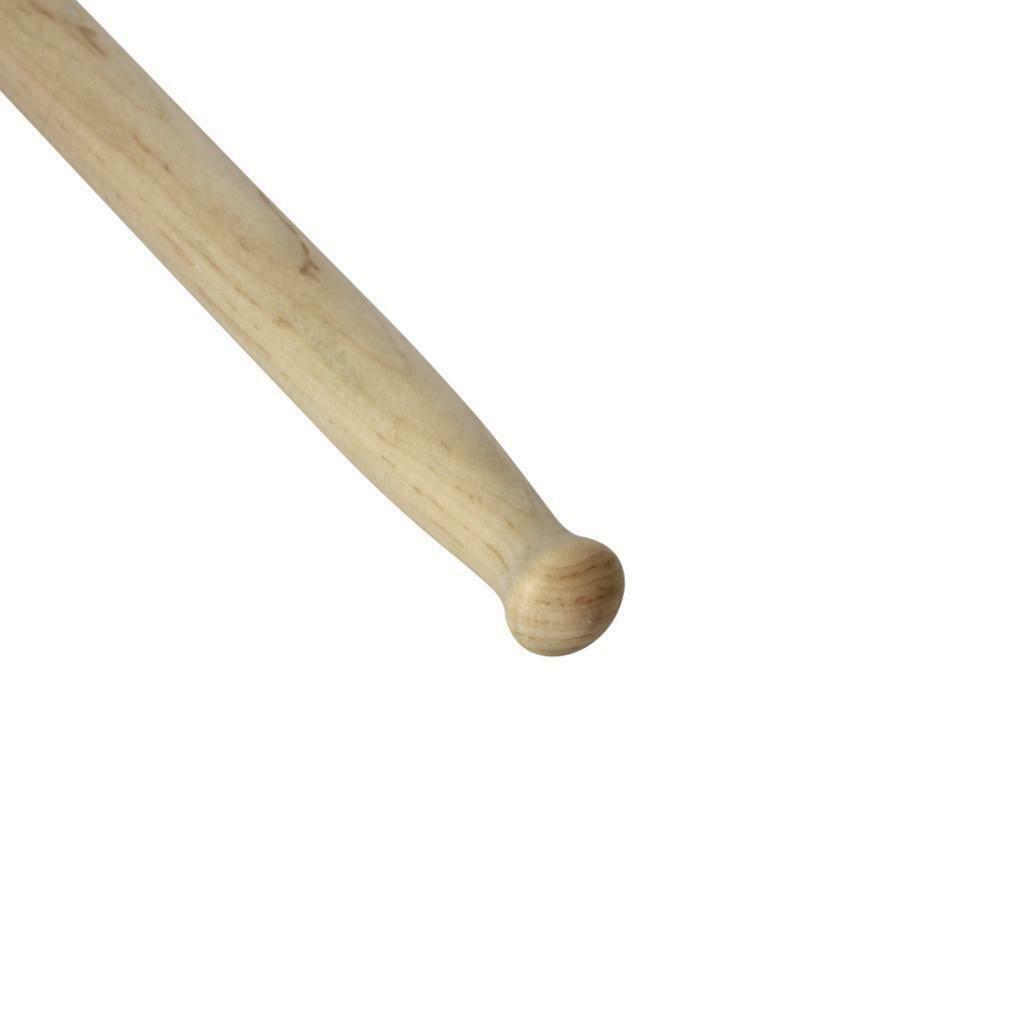 Symphony Bass Drum Stick Timpani Mallet Felt Head Wooden Handel Black