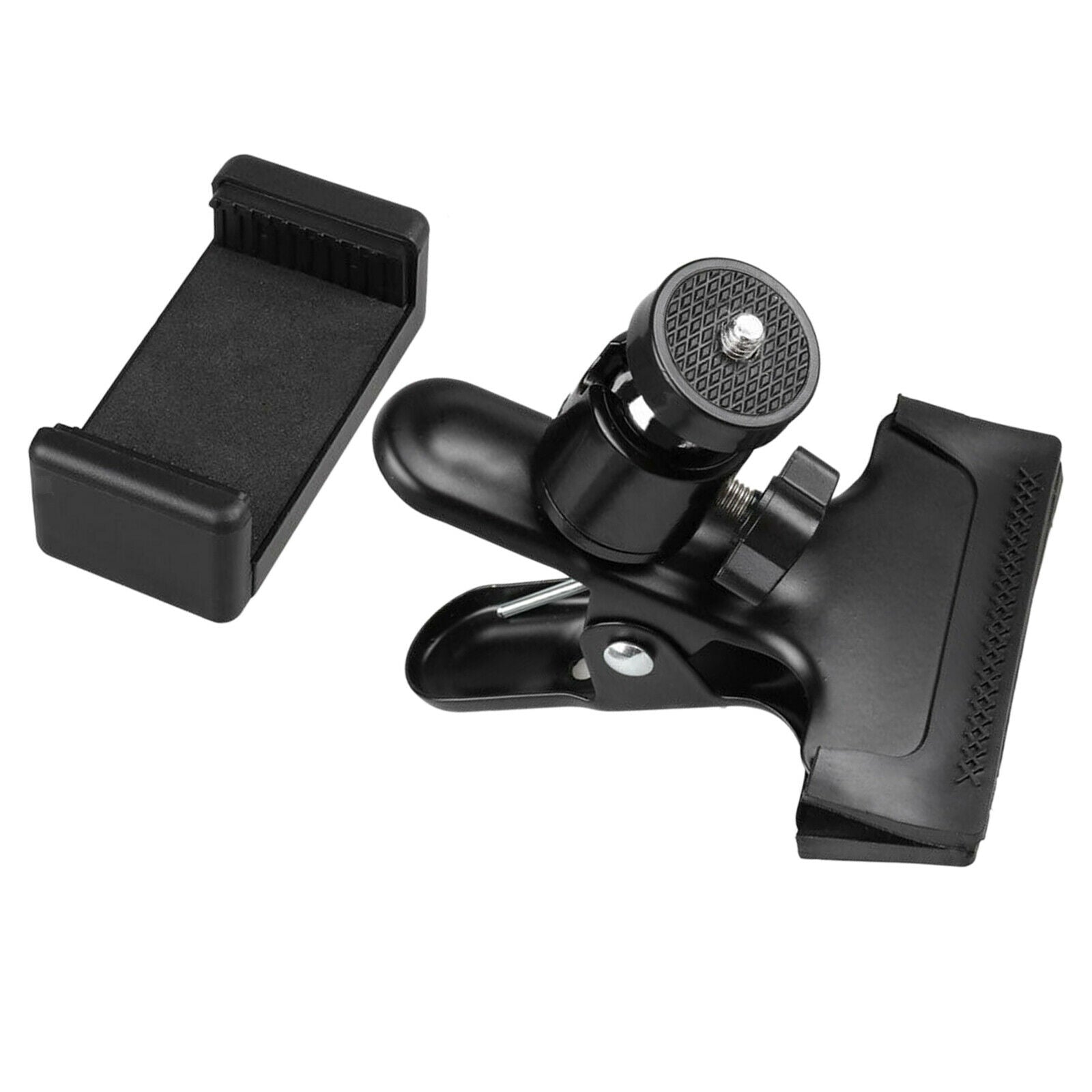 Guitar Bass Head Phone Holder Live Broadcast Bracket Clip for Mobile Phone