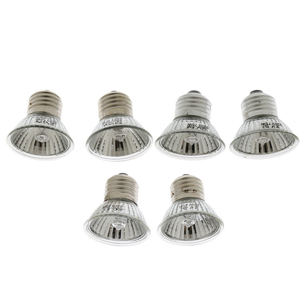 4Pieces Pet Breeding Heating Bulb Lamp Reptiles Pet Reptile Pet Brooder Lamp