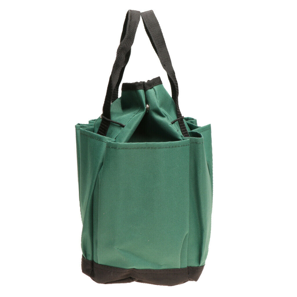 8 Pocks Garden Tool Kit Bag Carrier Tote Organizer Planting Storage Durable