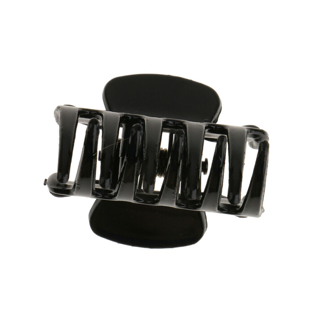30pcs Wholesale Mini Hair Claws Clamps Bulldog Clips Hair Grips Black