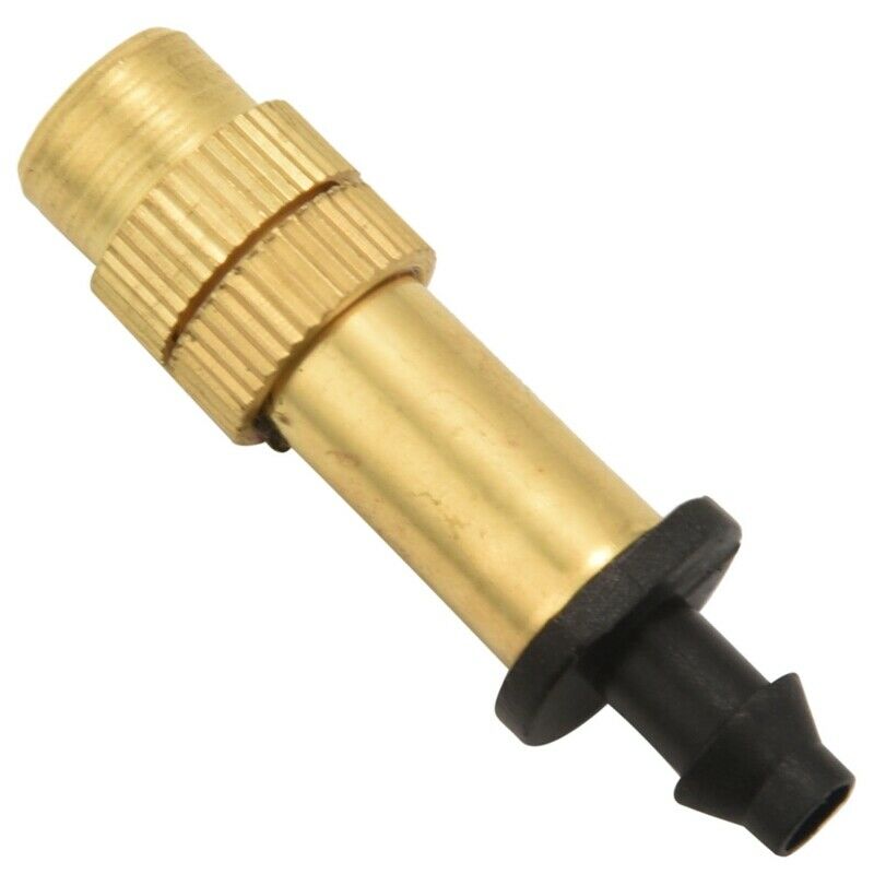 Adjustable Copper Spray Nozzle Garden Patio Water Mister Air Misting Cooling SE1