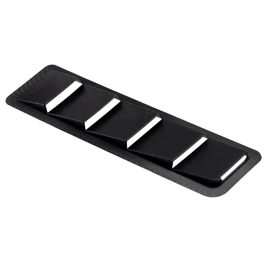 1Pair Car Engine Hood Vent Louver Scoop Air Flow Intake Cooling Panel Trim