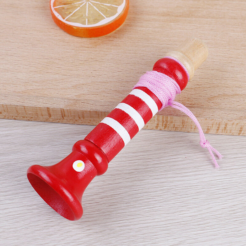 Baby wooden flute whistle toys educational toys kids musical instrumen.l8