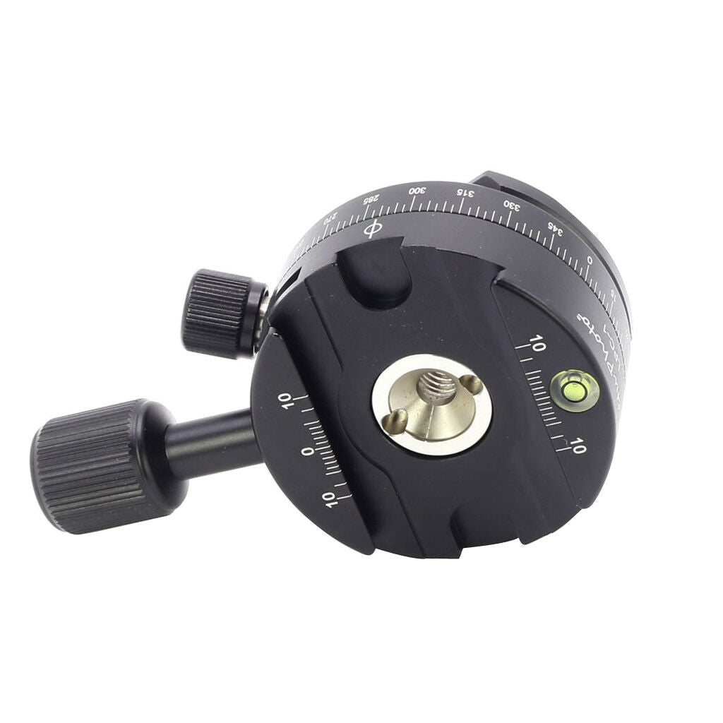 Panoramic Gimbal Tripod Ball Head with 3/8" Quick Release Plate for Tripod