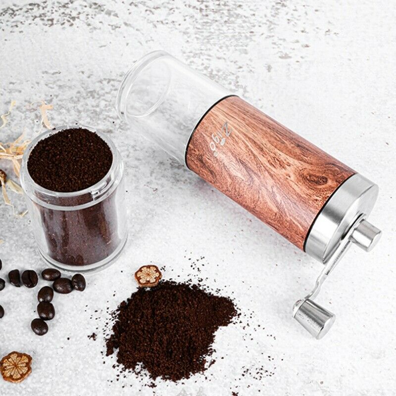 Zigo Manual Coffee Grinder Stainless Steel Burr Grinder Conical Coffee Bean B8M1