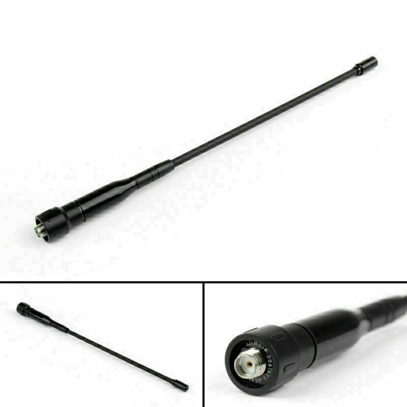 PHD-778 SMA-Female Dual Band Antenna For Kenwood TK-3107 BaoFeng Radio CA