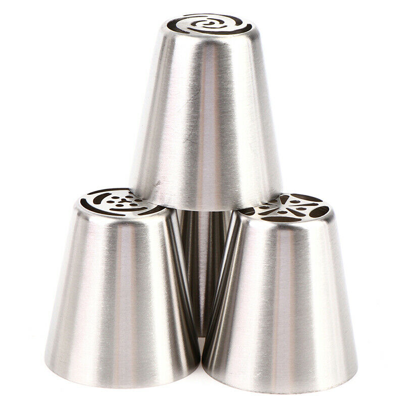 7Pcs Tulip Flower Cake Pastry Nozzles DIY Baking Tools Fondant Cake DecoratiBDA