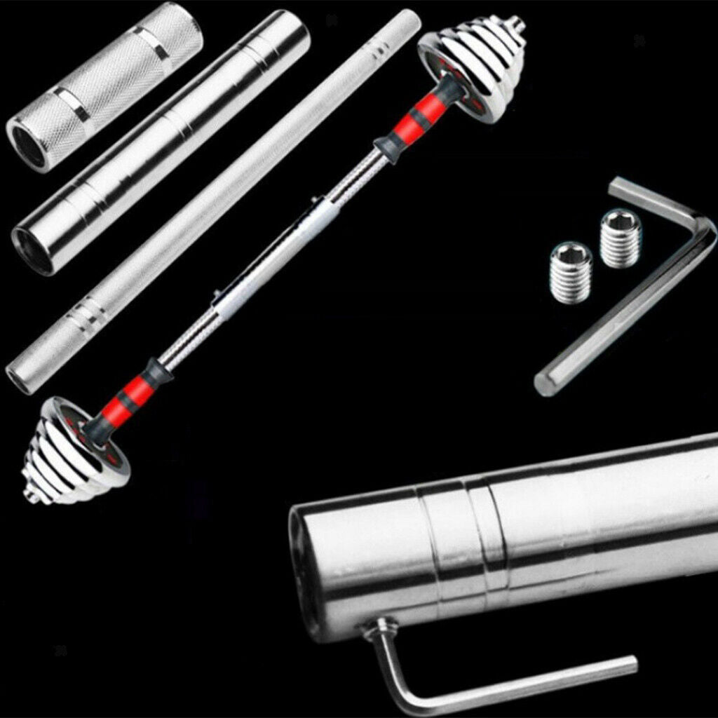 Dumbbell Extension Bar Extend Rod Extender Barbells Joint Accessories 11cm