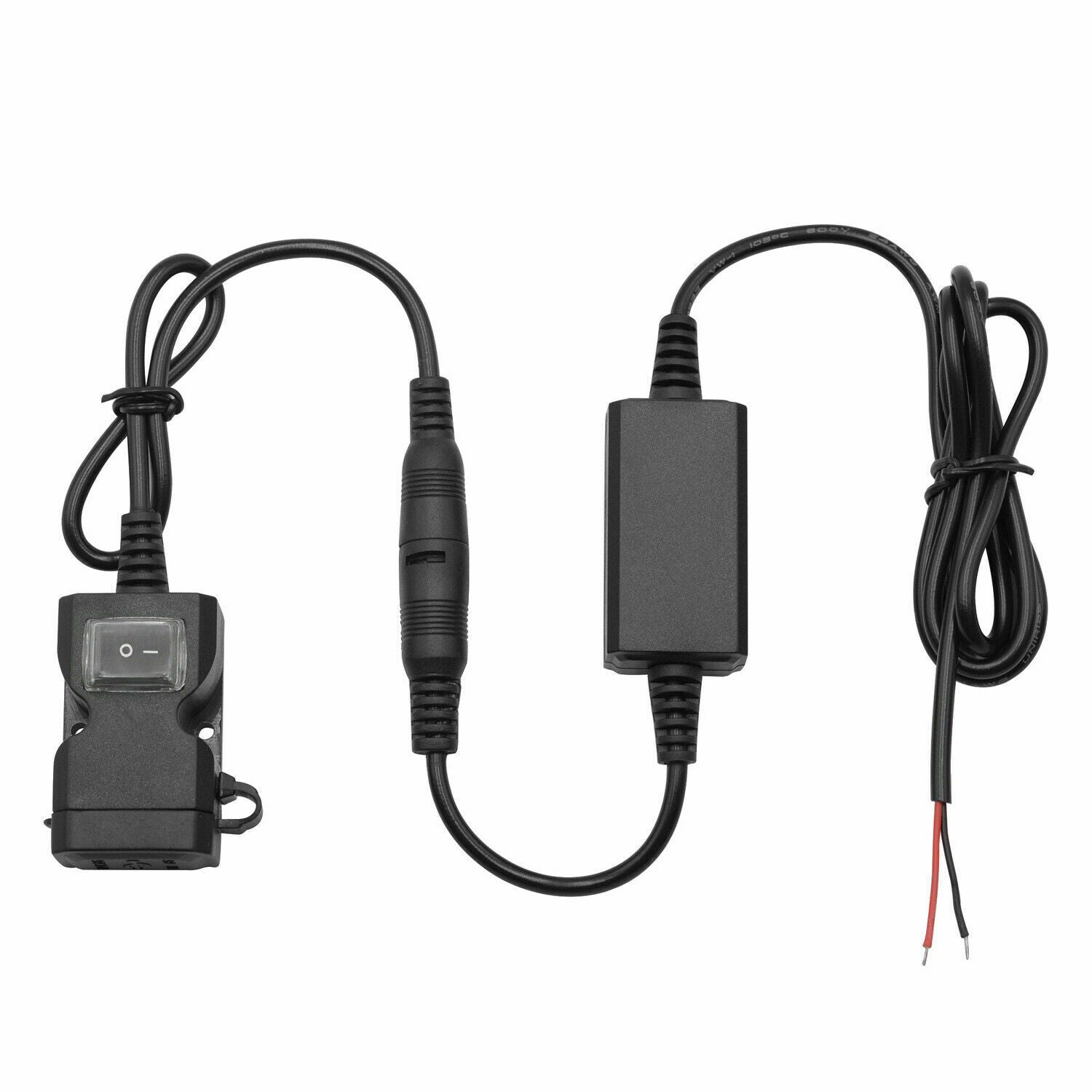 Dual USB Waterproof Motorcycle Handlebar Charger 5V 1/2.1A Adapter Supply Socket