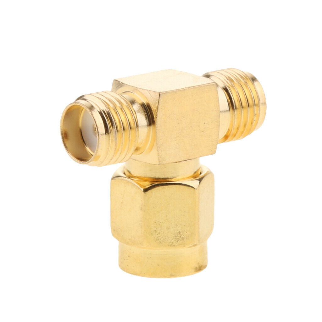 3 Way Splitter SMA Female to 2 SMA Male Triple T RF Adapter