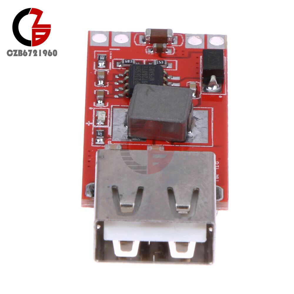 5Pcs Step Down Buck Power Supply DC 12V/24V to 5V 3A For Car USB Charger Module