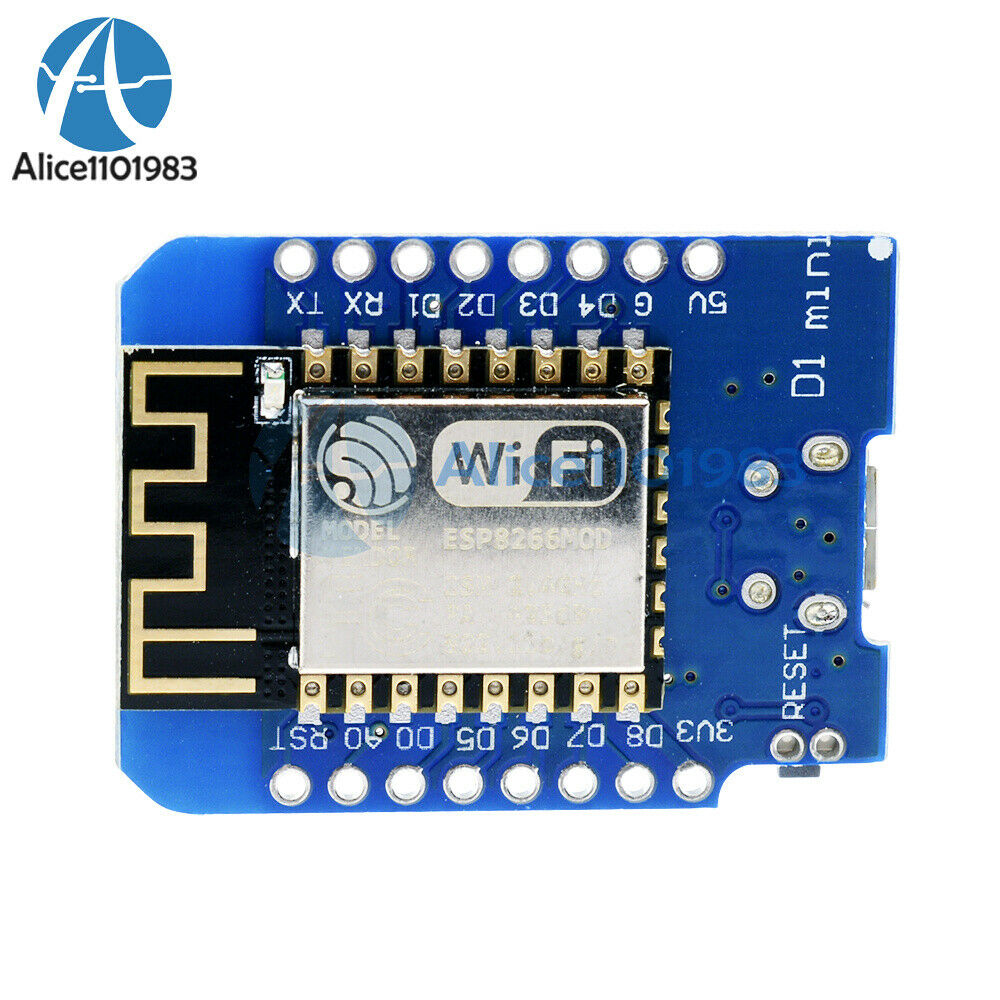 5PCS NodeMCU Lua ESP8266 ESP-12 4M Bytes WeMos D1 Mini WIFI Development Board
