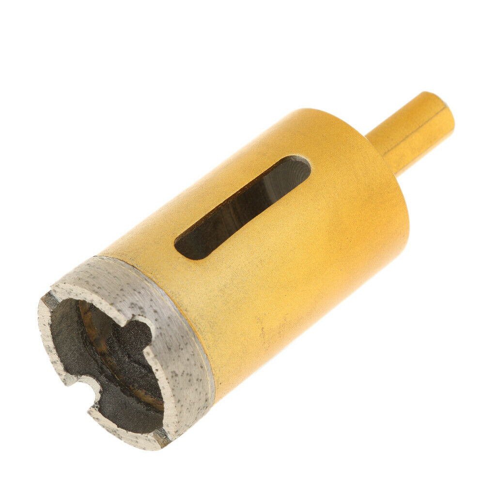 6 Pieces 6,8,10,12,18,32mm Diamond Holesaw Tile Glass Slate Marble Drill Bit