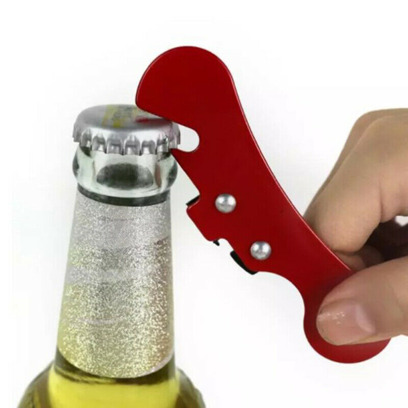 1pc Stainless Steel Manual Can Opener Comfort Good Grip Tin Jar Bott.l8
