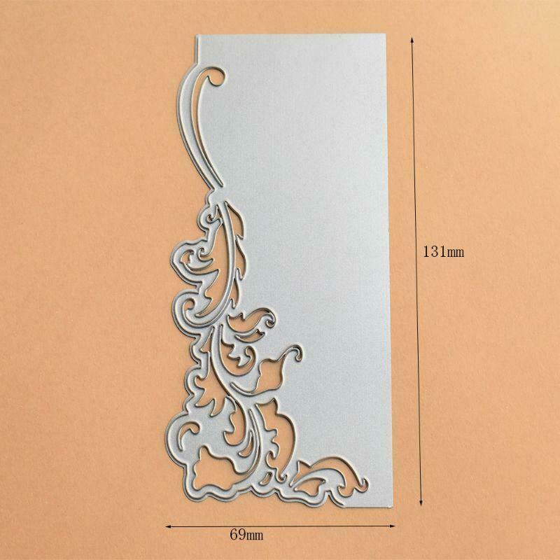 Lace Greeting Card Cover Cutting Dies Metal Stencil Scrapbooking DIY Album Stamp