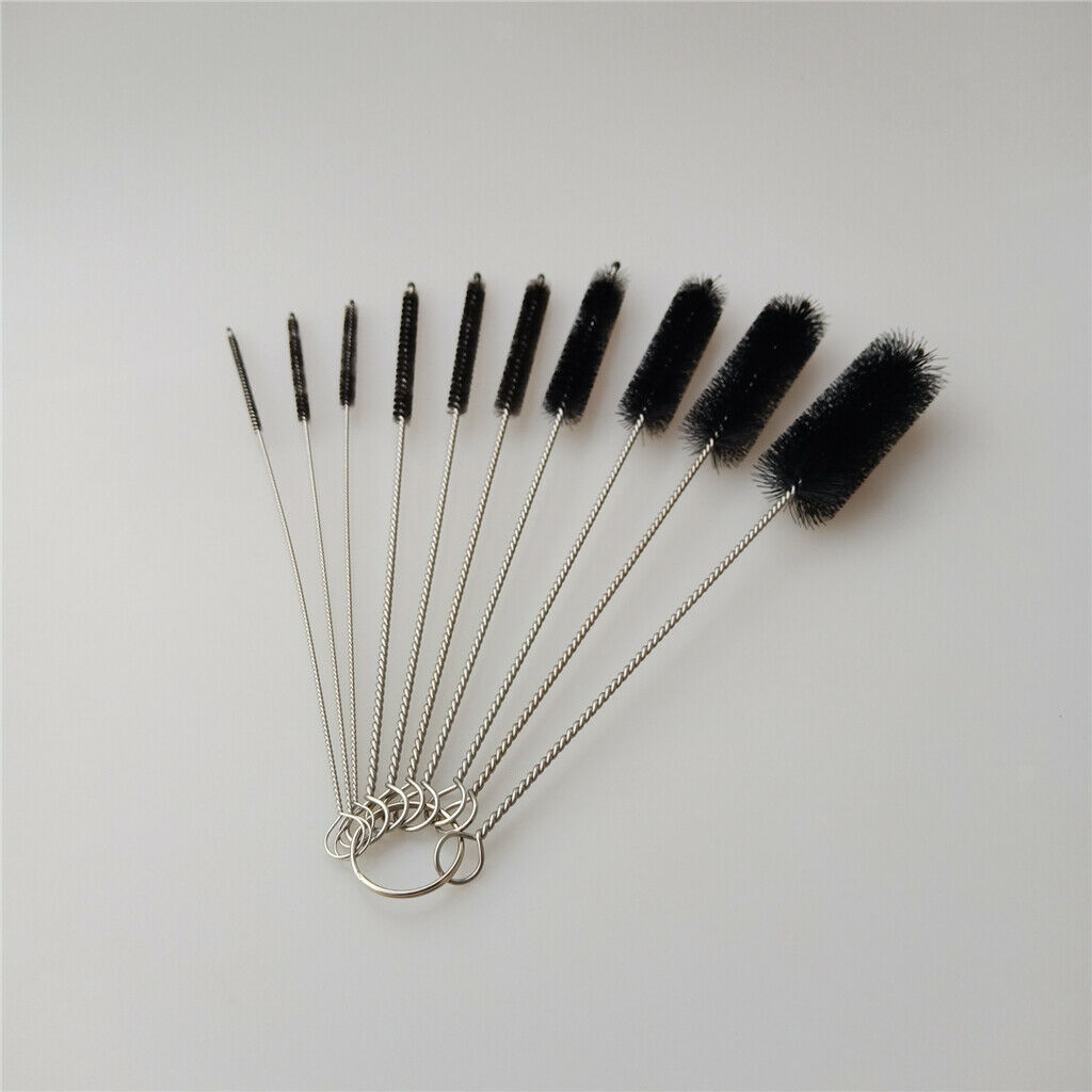 Pipe Cleaning Brushes, Metal Wire Bristles, Cleaning Brush Set For Bottle