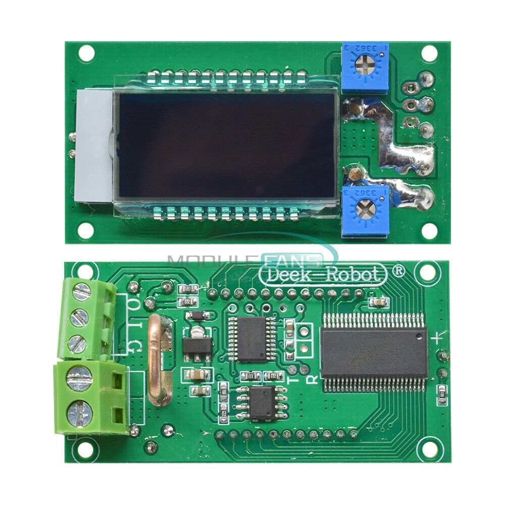 DC5-24V Voltage Current  LCD Display Meter Detection Ammeter Voltmeter 10A