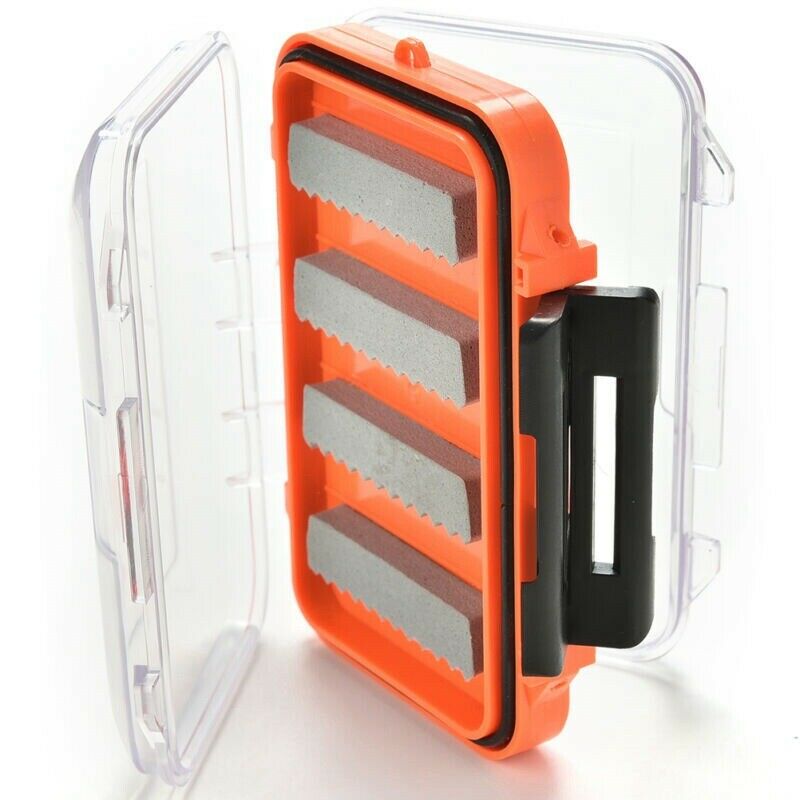 Double Sides Fly Fishing Box Insert Hold Flies^JY Slid Foam Pocket Waterproof