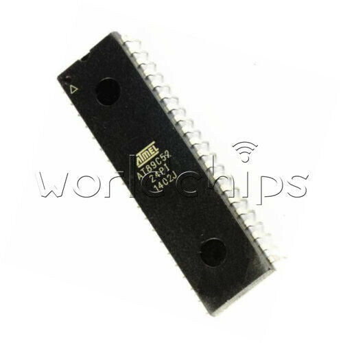 5PCS Lot AT89C52-24PC AT89C52-24PI DIP-40 ATMEL IC