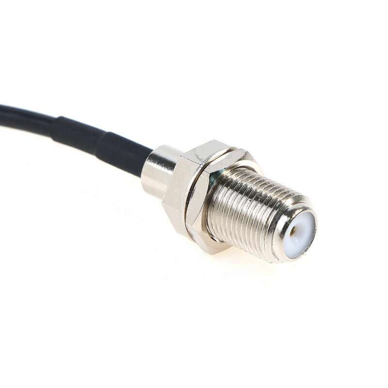 1Pcs SMA Female to CRC9 Right Angle Connector RG316 Pigtail Cable 15cm 6"L Qx