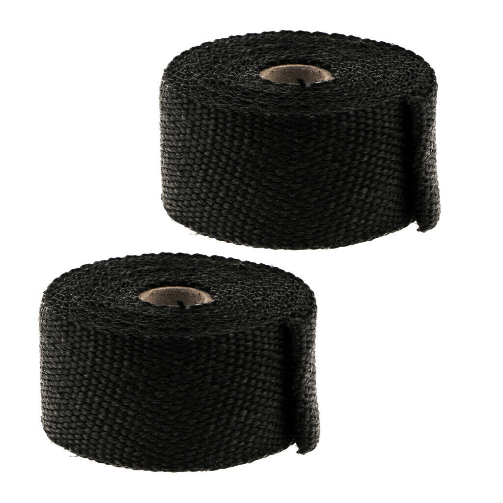 Exhaust heat header pipe wrap roll 2 INCH WIDE X 50 FEET LONG