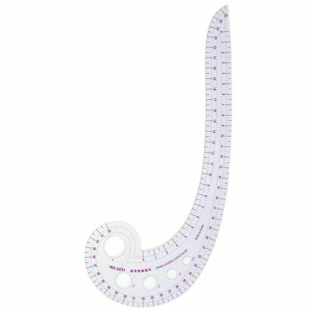 3 In 1 Pattern Making Tools Design French Curve Ruler Sewing Tool Measure Ruler