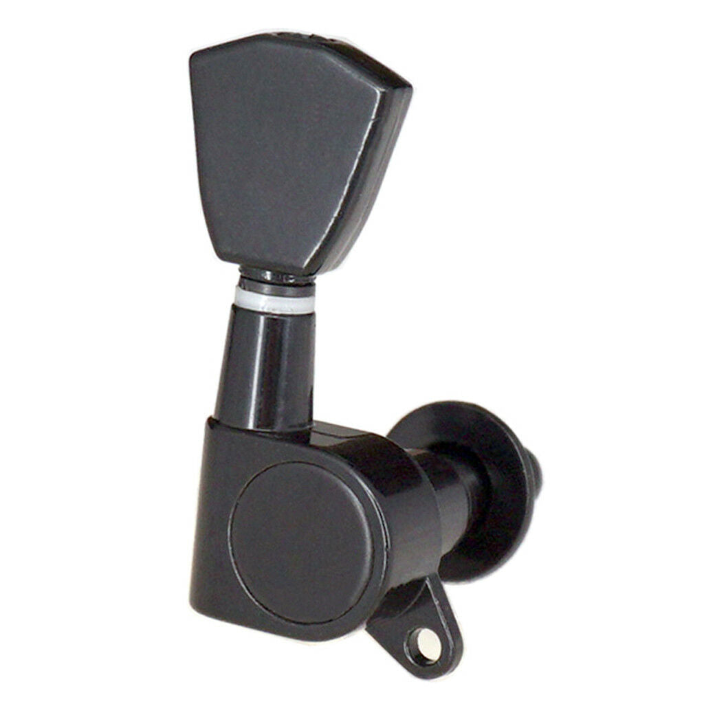 Acoustic Electric Guitar String Tuning Pegs Machine Heads Tuners 6R Black
