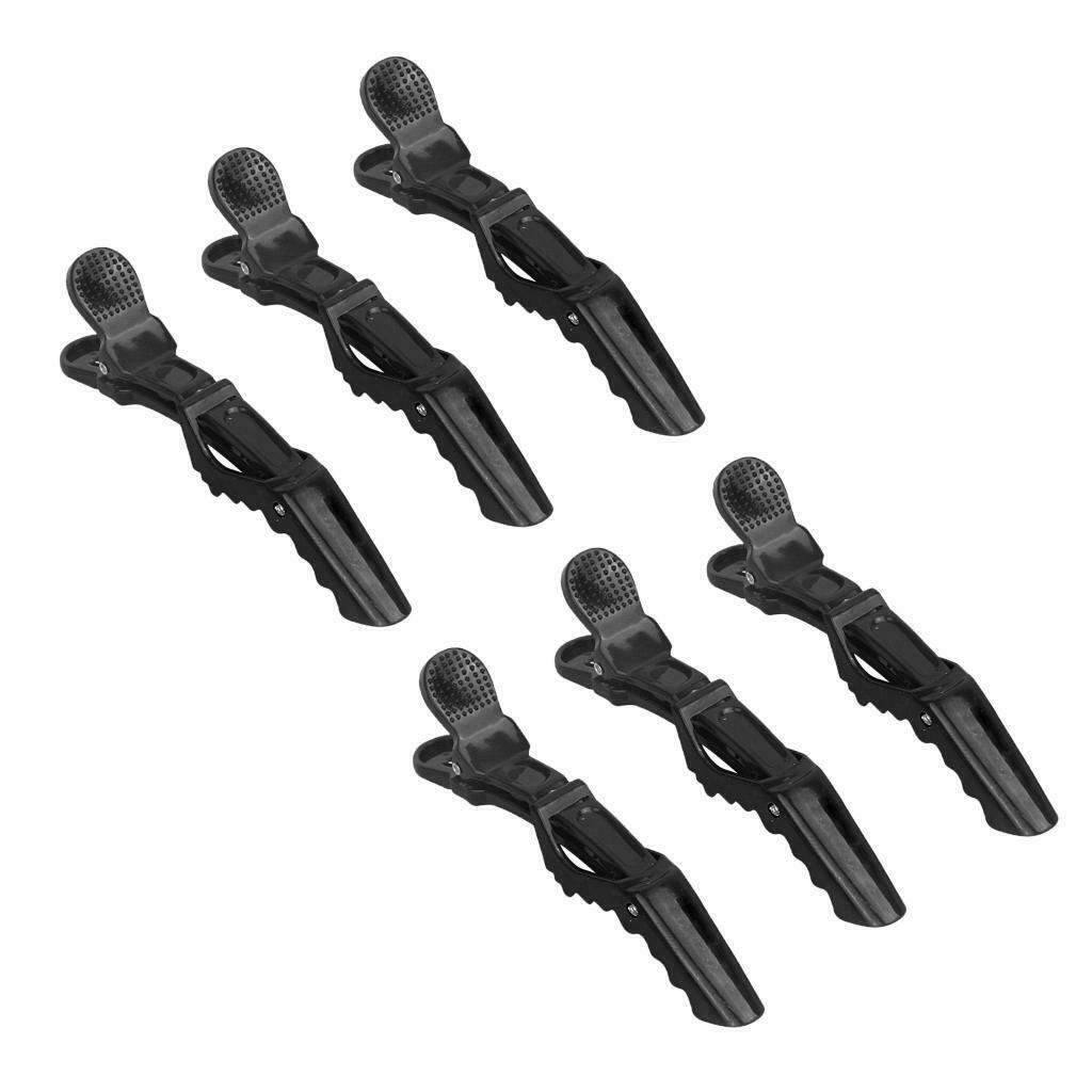 12x Plastic Hair Styling Sectioning Clips Salon Alligator Clips Makeup