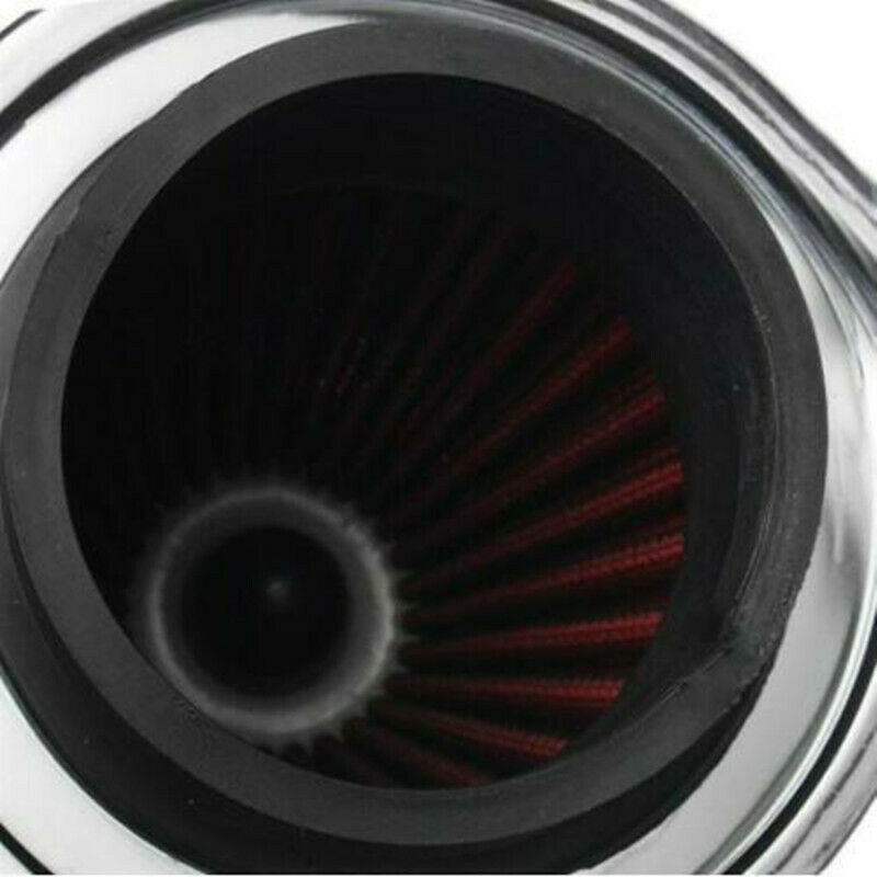 3" Inlet /5" Carbon Fiber Look Hi-Flow Air Filter For Cold Air/Short Ram Intakes