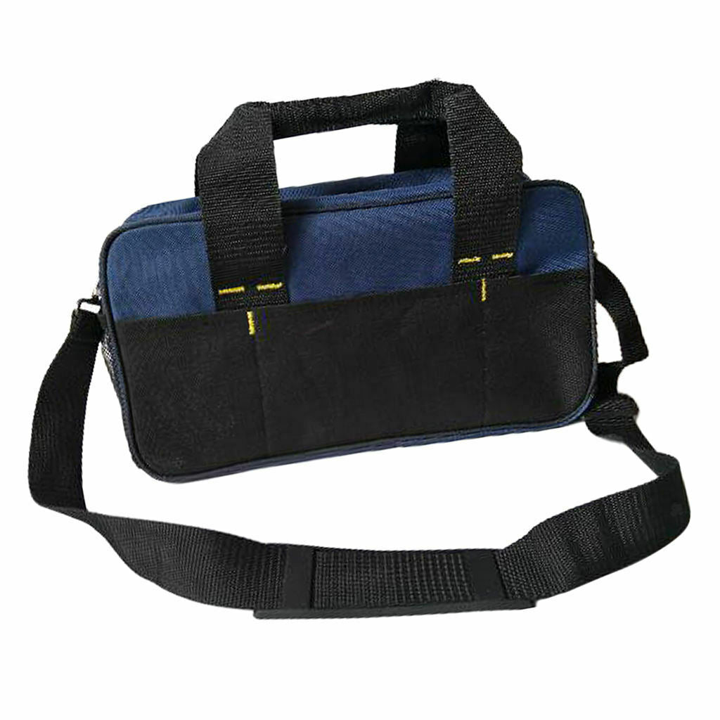 14 Inch Tool Bag Heavy Duty Tool Storage Bag with 600D Canvas, Open Mouth,