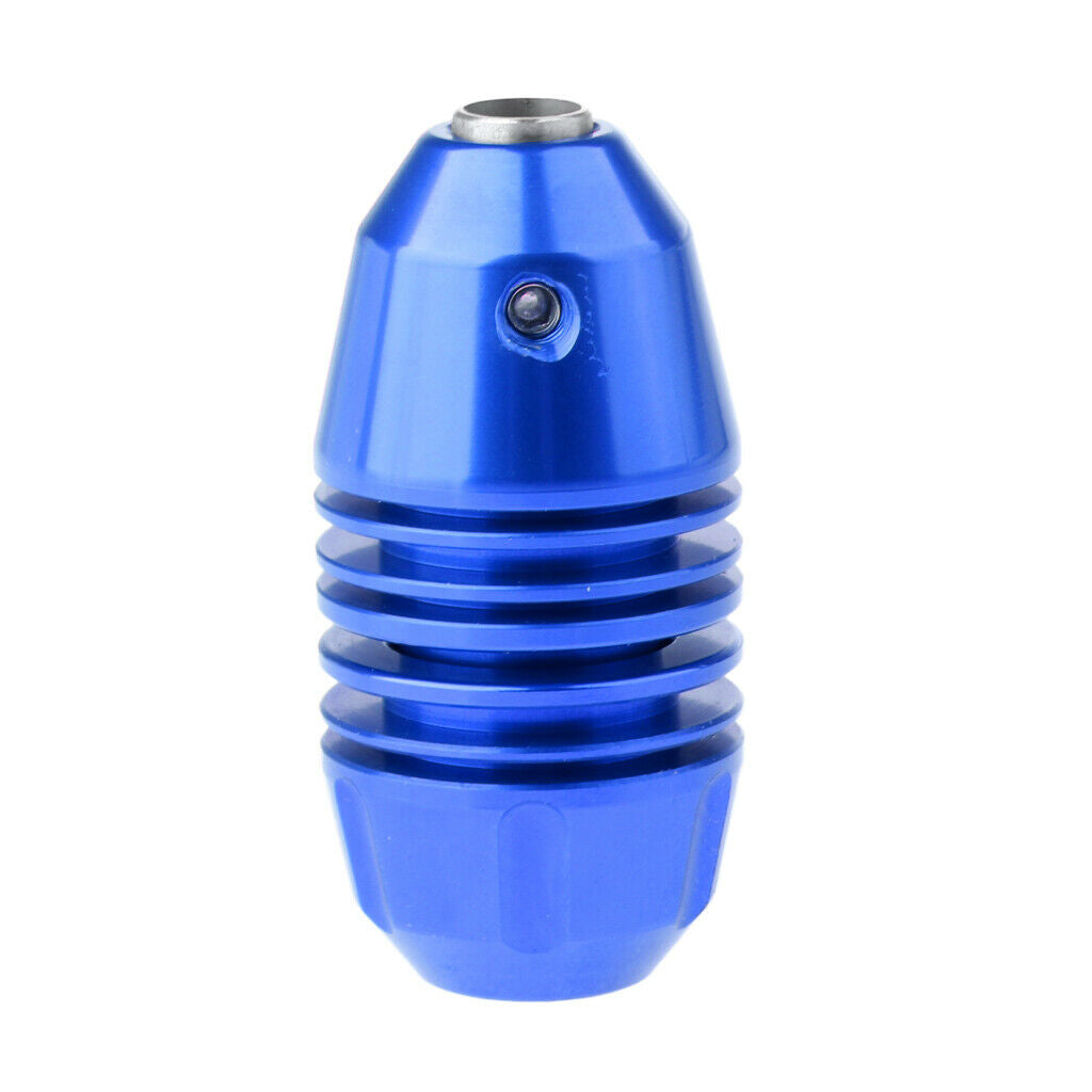 Aluminium Alloy Tattoo Machine Handle Grips Tip Tattoo Supply Tools Blue
